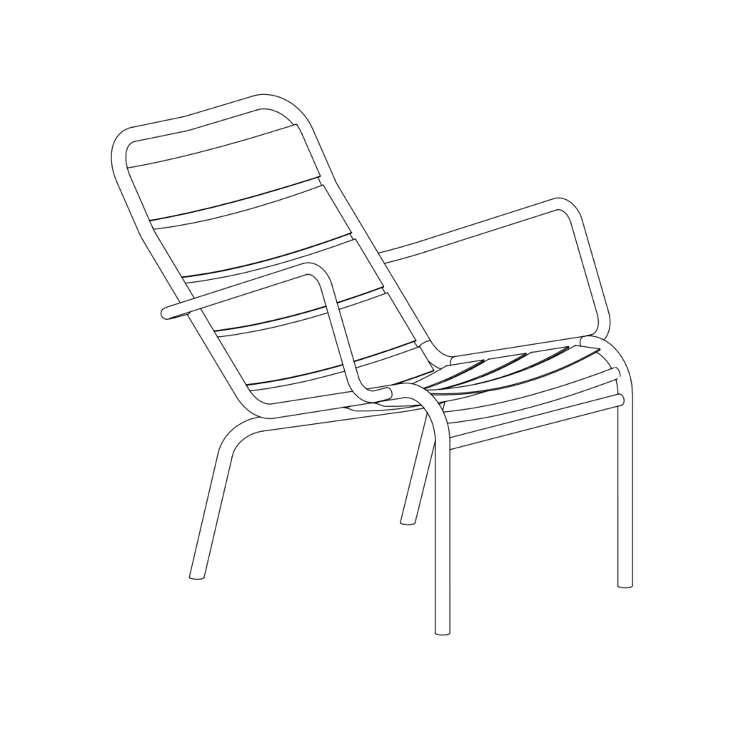Fauteuil Bas_Tuileries